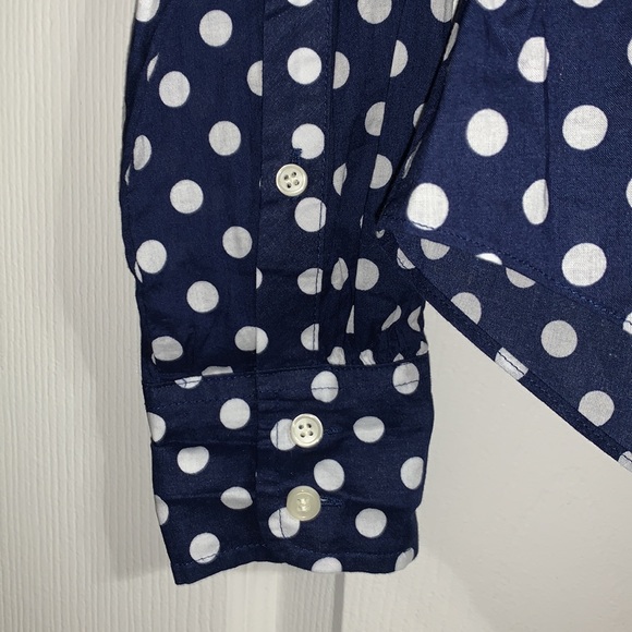 J. Crew Polka Dot (Front Tie-up) Shirt - Picture 6 of 8